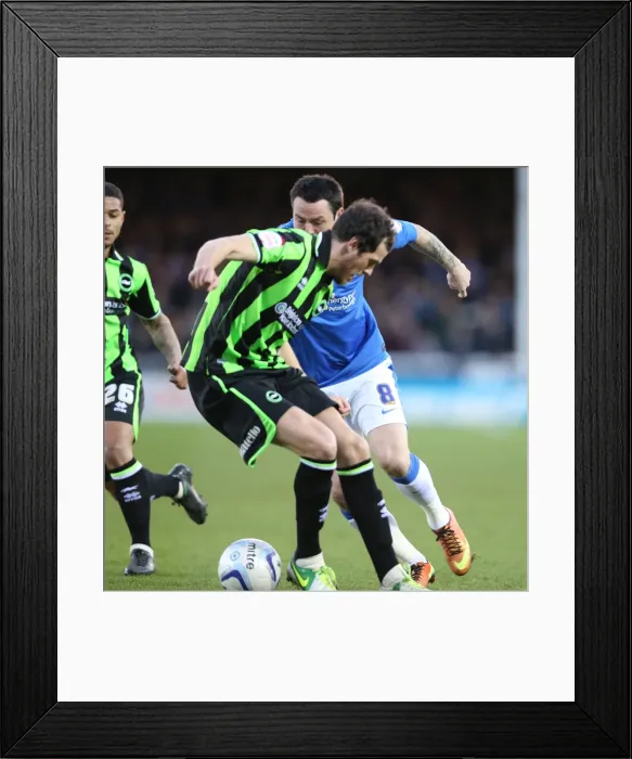 Framed Print : Brighton & Hove Albion vs. Peterborough United (Away): A Look Back at the Thrilling 2012-13 Season Game on April 16 Framed Print : Brighton & Hove Albion vs. Peterborough United (Away): A Look Back at the Thrilling 2012-13 Season Game on April 16