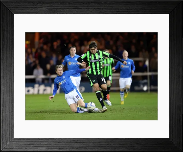 Framed Print : Brighton & Hove Albion vs. Peterborough United (Away): A Look Back at the Thrilling 2012-13 Season Game (April 16, 2013) Framed Print : Brighton & Hove Albion vs. Peterborough United (Away): A Look Back at the Thrilling 2012-13 Season Game (April 16, 2013)