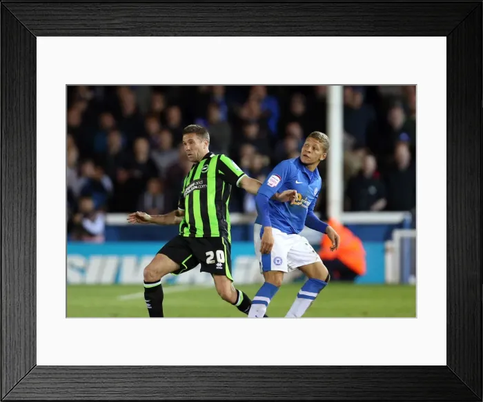 Framed Print : Brighton & Hove Albion vs. Peterborough United (Away) - A 2012-13 Season Flashback: Peterborough United (16-04-2013) Framed Print : Brighton & Hove Albion vs. Peterborough United (Away) - A 2012-13 Season Flashback: Peterborough United (16-04-2013)