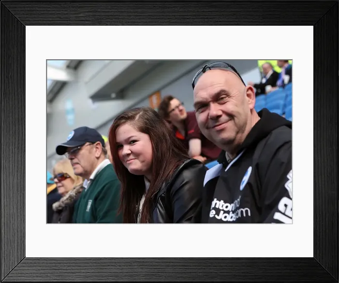 Framed Print : Brighton and Hove Albion: Electric Atmosphere - Crowd Shots from The Amex Stadium (2012-2013) Framed Print : Brighton and Hove Albion: Electric Atmosphere - Crowd Shots from The Amex Stadium (2012-2013)