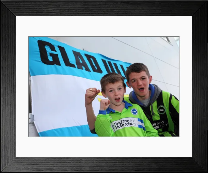 Framed Print : Brighton & Hove Albion FC: Electric Atmosphere at The Amex (2012-2013) Framed Print : Brighton & Hove Albion FC: Electric Atmosphere at The Amex (2012-2013)