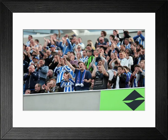 Framed Print : Brighton & Hove Albion 2012-13: Home Game vs. Blackpool (April 20, 2013)