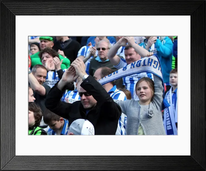 Framed Print : Brighton & Hove Albion vs. Blackpool: 2012-13 Home Game Highlights (April 20, 2013) Framed Print : Brighton & Hove Albion vs. Blackpool: 2012-13 Home Game Highlights (April 20, 2013)