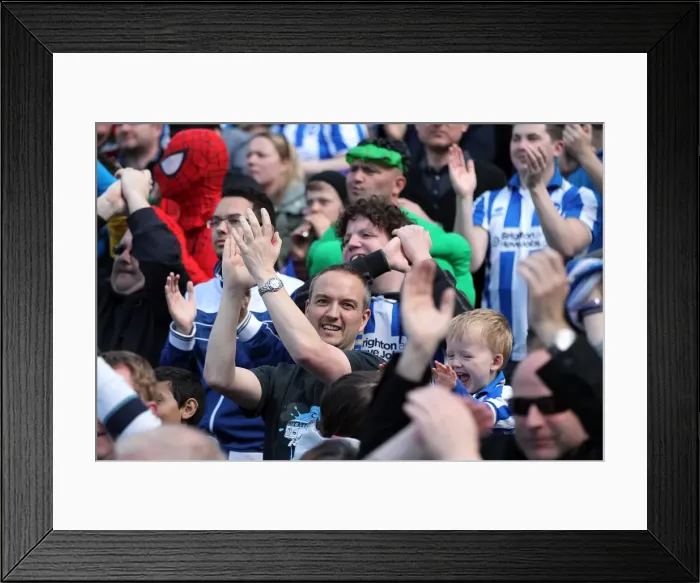 Framed Print : Brighton & Hove Albion vs. Blackpool: 2012-13 Home Game Framed Print : Brighton & Hove Albion vs. Blackpool: 2012-13 Home Game