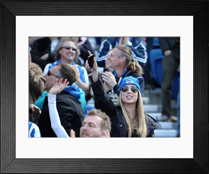 Framed Print : Brighton & Hove Albion vs. Blackpool (2012-13 Home Game) Framed Print : Brighton & Hove Albion vs. Blackpool (2012-13 Home Game)