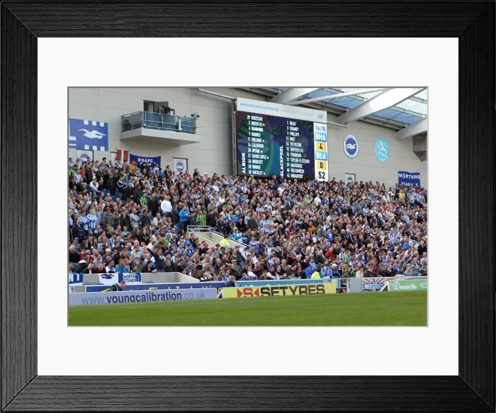 Framed Print : Brighton & Hove Albion vs. Blackpool (2012-13 Home Game) Framed Print : Brighton & Hove Albion vs. Blackpool (2012-13 Home Game)