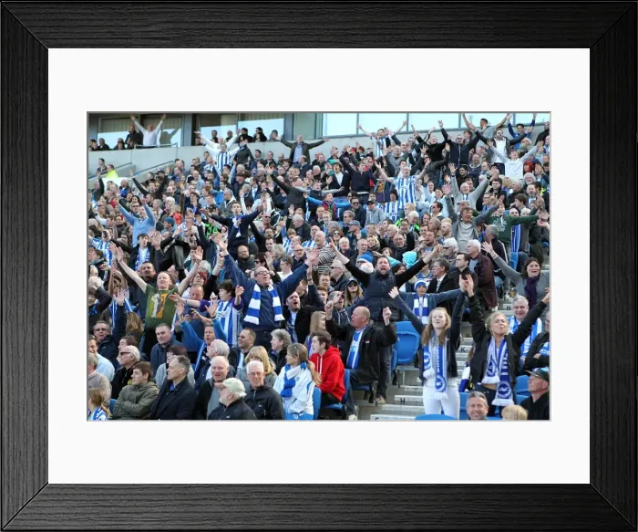 Framed Print : Brighton & Hove Albion vs. Blackpool: 2012-13 Season Home Game Highlights (April 20, 2013) Framed Print : Brighton & Hove Albion vs. Blackpool: 2012-13 Season Home Game Highlights (April 20, 2013)