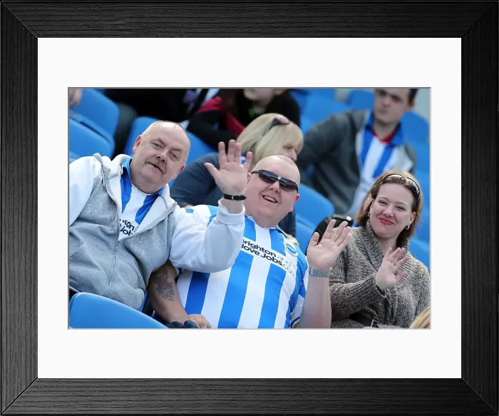Framed Print : Brighton & Hove Albion: Electric Atmosphere - Unforgettable Crowd Moments at The Amex (2012-13) Framed Print : Brighton & Hove Albion: Electric Atmosphere - Unforgettable Crowd Moments at The Amex (2012-13)