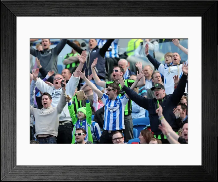 Framed Print : Brighton & Hove Albion vs. Blackpool: 2012-13 Home Game Highlights (April 2013) Framed Print : Brighton & Hove Albion vs. Blackpool: 2012-13 Home Game Highlights (April 2013)