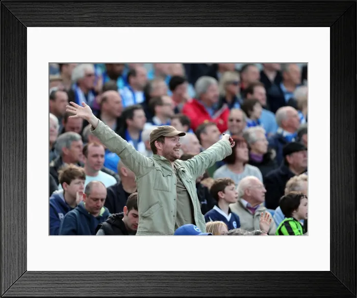 Framed Print : Brighton & Hove Albion vs. Blackpool: 2012-13 Home Game Framed Print : Brighton & Hove Albion vs. Blackpool: 2012-13 Home Game