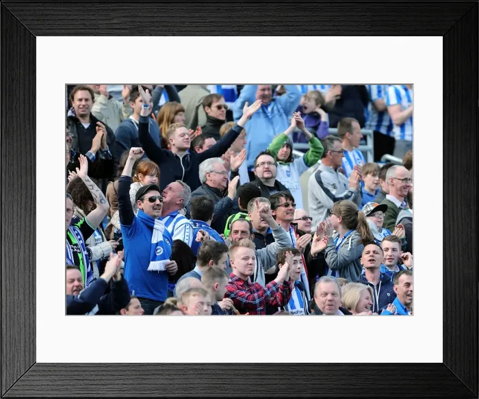 Framed Print : Brighton & Hove Albion vs. Blackpool: 2012-13 Home Game Highlights - April 20, 2013 Framed Print : Brighton & Hove Albion vs. Blackpool: 2012-13 Home Game Highlights - April 20, 2013