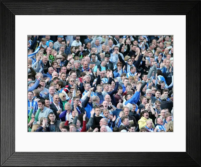 Framed Print : Brighton & Hove Albion vs. Blackpool: 2012-13 Home Game Framed Print : Brighton & Hove Albion vs. Blackpool: 2012-13 Home Game