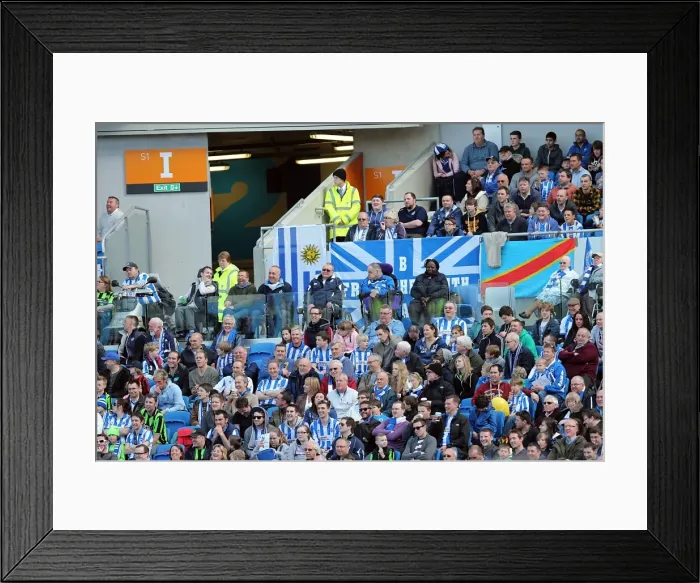 Framed Print : Brighton & Hove Albion vs. Blackpool (2012-13 Home Game) Framed Print : Brighton & Hove Albion vs. Blackpool (2012-13 Home Game)