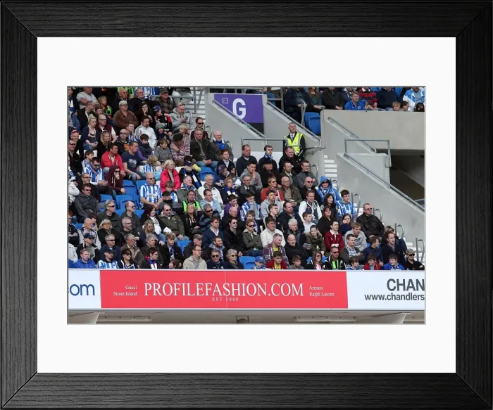 Framed Print : Brighton & Hove Albion vs. Blackpool (2012-13 Home Game) Framed Print : Brighton & Hove Albion vs. Blackpool (2012-13 Home Game)
