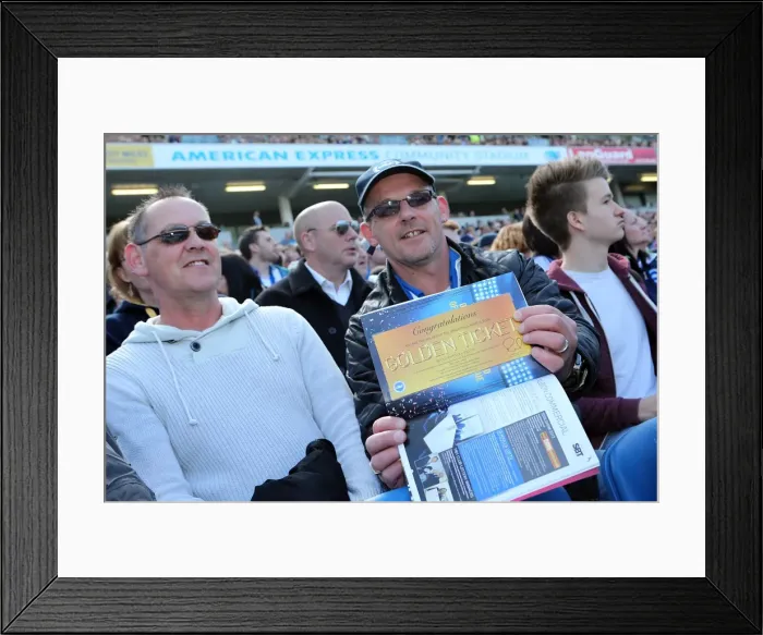 Framed Print : Brighton & Hove Albion vs. Blackpool: 2012-13 Home Game Framed Print : Brighton & Hove Albion vs. Blackpool: 2012-13 Home Game