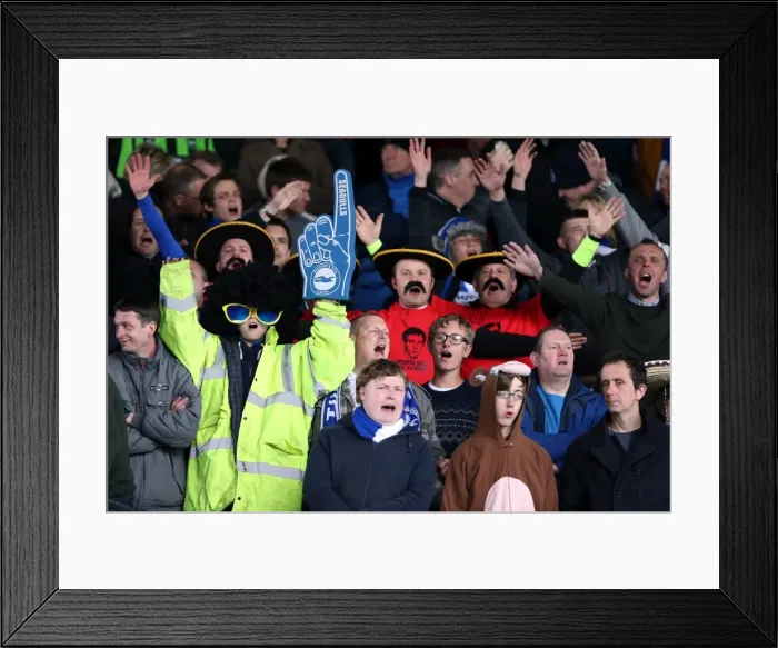 Framed Print : Brighton & Hove Albion vs. Leeds United: 2012-13 Away Game Framed Print : Brighton & Hove Albion vs. Leeds United: 2012-13 Away Game