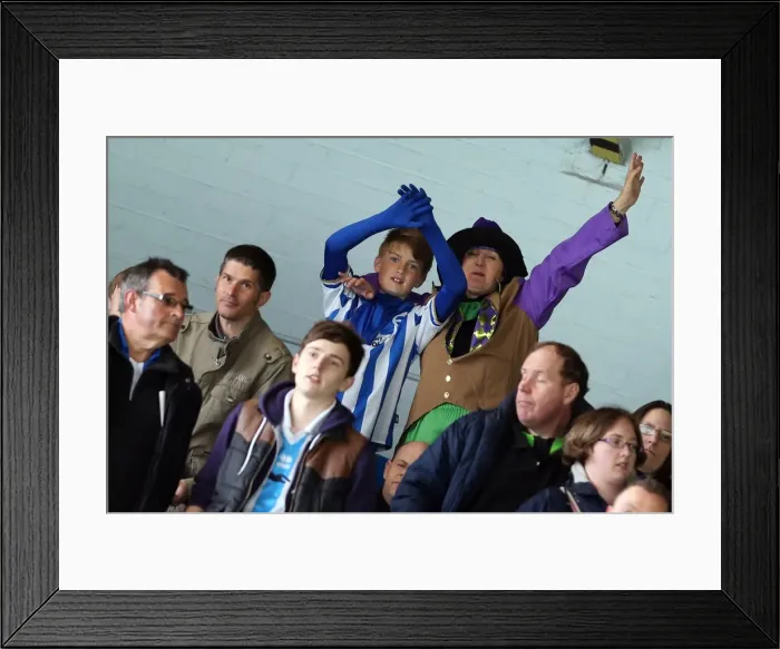 Framed Print : Brighton & Hove Albion vs. Leeds United: 2012-13 Away Game Framed Print : Brighton & Hove Albion vs. Leeds United: 2012-13 Away Game
