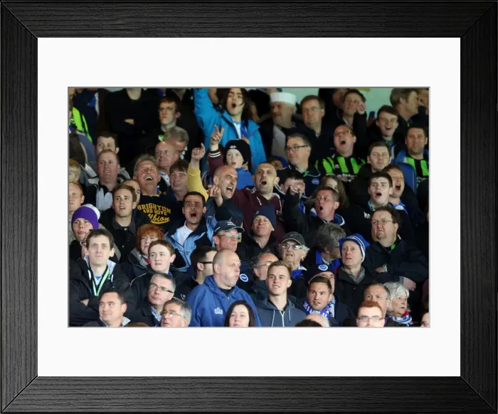 Framed Print : Pivotal Moment: Brighton & Hove Albion vs. Leeds United (Away) - 2012-13 Season Framed Print : Pivotal Moment: Brighton & Hove Albion vs. Leeds United (Away) - 2012-13 Season
