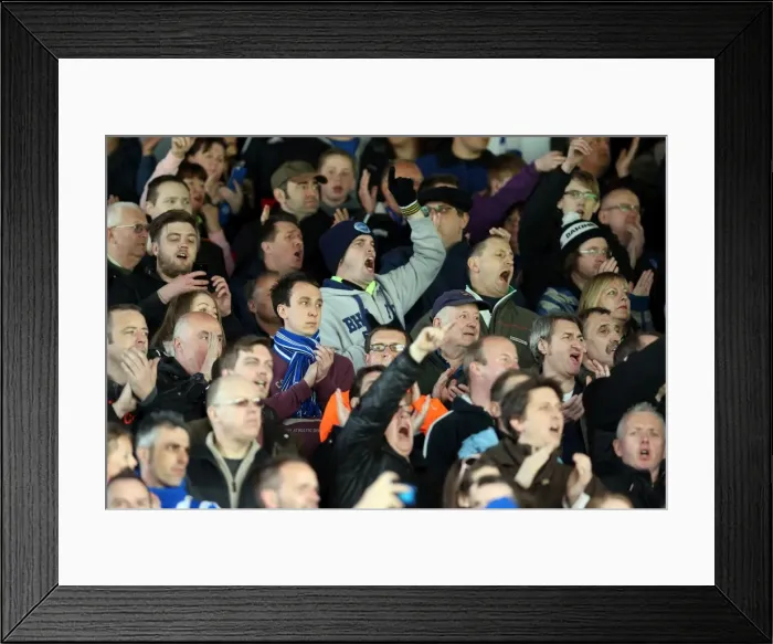 Framed Print : Brighton & Hove Albion vs. Leeds United: 2012-13 Away Game Framed Print : Brighton & Hove Albion vs. Leeds United: 2012-13 Away Game