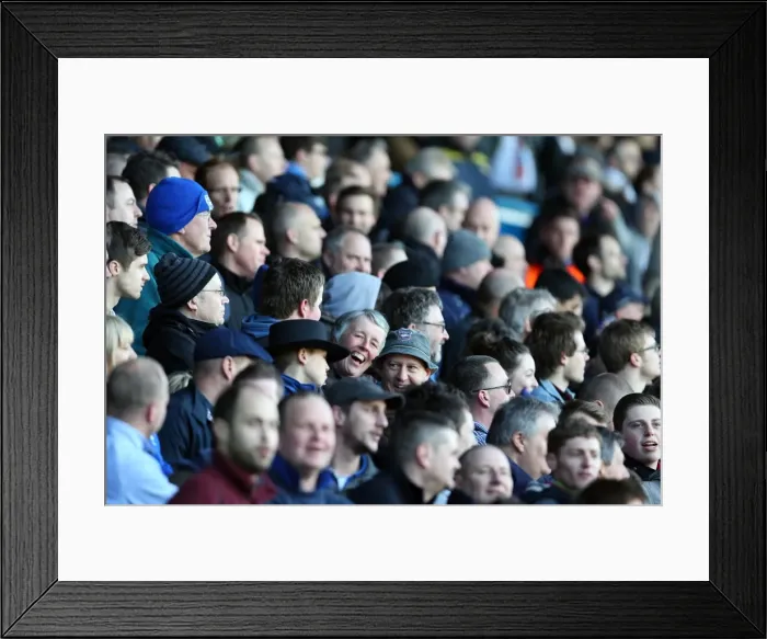 Framed Print : Brighton & Hove Albion vs. Leeds United (Away) - 27-04-2013: A Past Season Clash