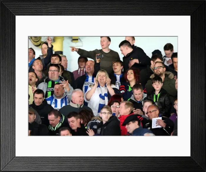 Framed Print : Brighton & Hove Albion vs. Leeds United: 2012-13 Away Game Framed Print : Brighton & Hove Albion vs. Leeds United: 2012-13 Away Game