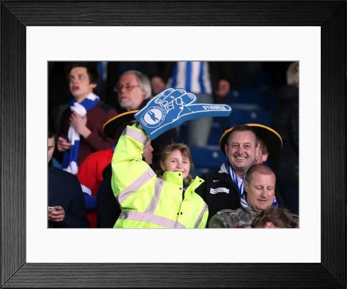 Framed Print : Brighton & Hove Albion vs. Leeds United (Away, 2012-13 Season: Game 41) Framed Print : Brighton & Hove Albion vs. Leeds United (Away, 2012-13 Season: Game 41)