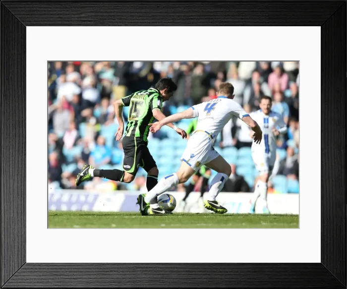 Framed Print : Brighton & Hove Albion vs. Leeds United: 2012-13 Away Game
