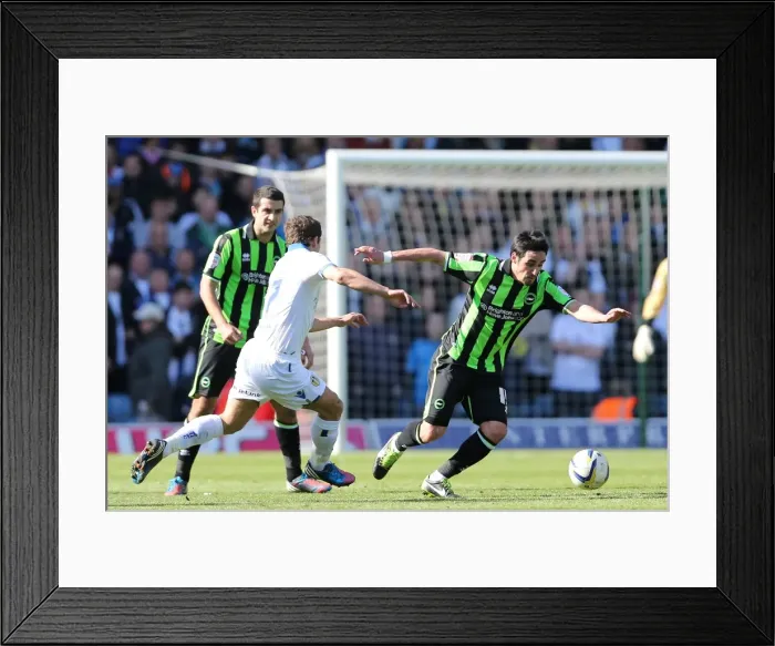 Framed Print : Brighton & Hove Albion vs. Leeds United: A Battle from the 2012-13 Season (Away Game) Framed Print : Brighton & Hove Albion vs. Leeds United: A Battle from the 2012-13 Season (Away Game)