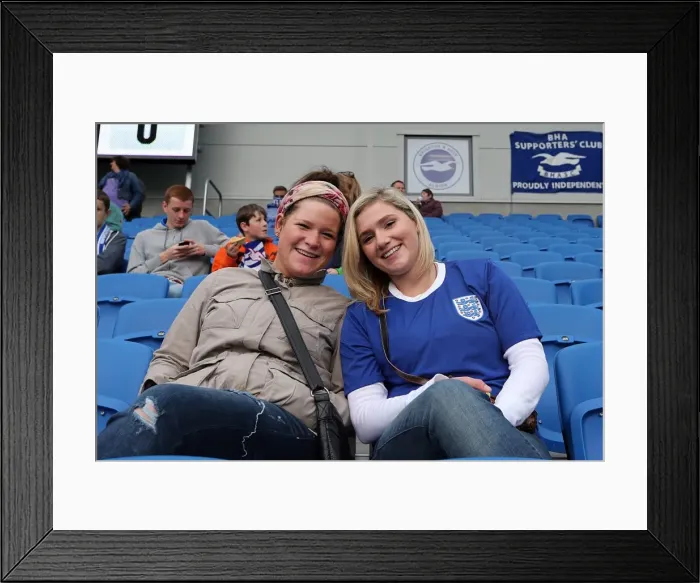 Framed Print : Brighton & Hove Albion: Electric Atmosphere at The Amex (2012-2013) - Fan Crowd Shots Framed Print : Brighton & Hove Albion: Electric Atmosphere at The Amex (2012-2013) - Fan Crowd Shots