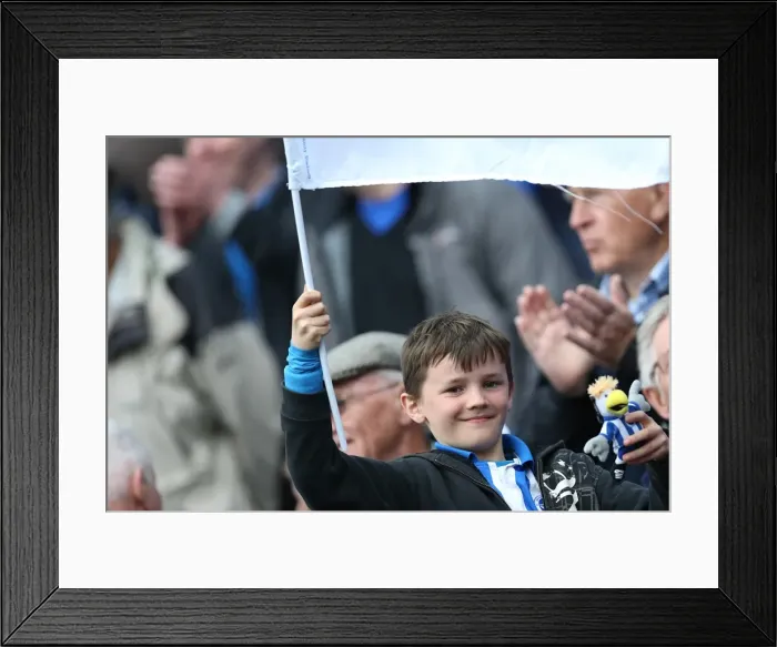 Framed Print : Brighton & Hove Albion vs. Wolves: 2012-13 Home Game Framed Print : Brighton & Hove Albion vs. Wolves: 2012-13 Home Game