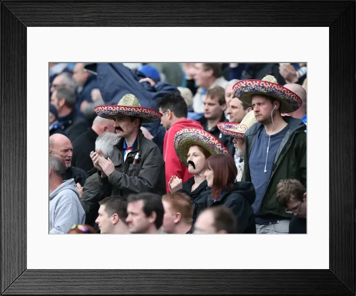 Framed Print : Brighton & Hove Albion vs. Wolves: 2012-13 Home Game