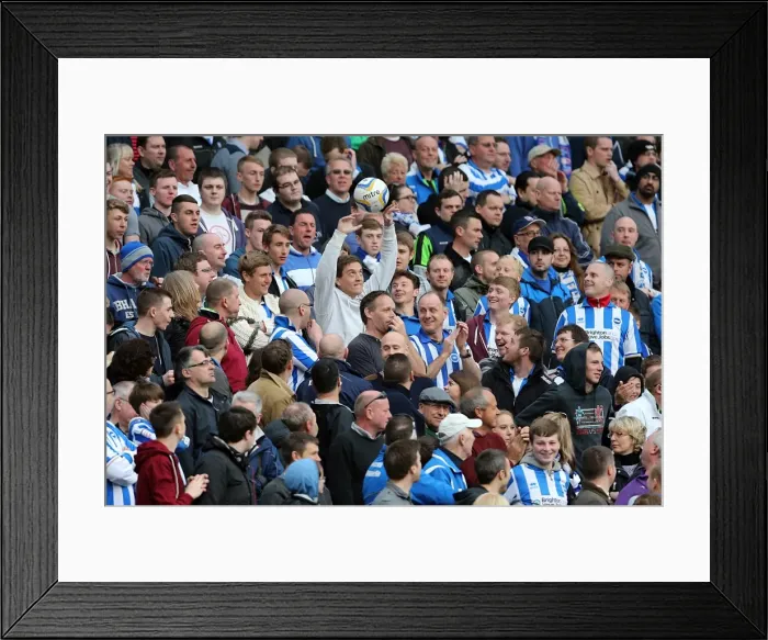 Framed Print : Brighton & Hove Albion vs. Wolves: 2012-13 Home Game