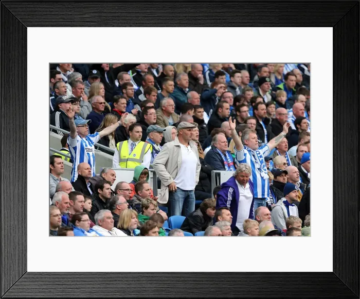Framed Print : Brighton & Hove Albion vs. Wolves: 2012-13 Home Game