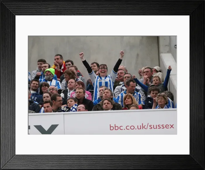 Framed Print : Brighton & Hove Albion vs. Wolves: 2012-13 Home Game Framed Print : Brighton & Hove Albion vs. Wolves: 2012-13 Home Game
