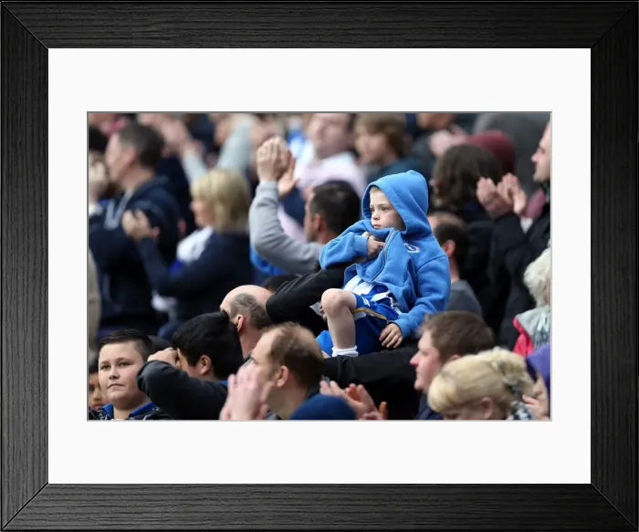 Framed Print : Brighton & Hove Albion vs. Wolves: 2012-13 Home Game