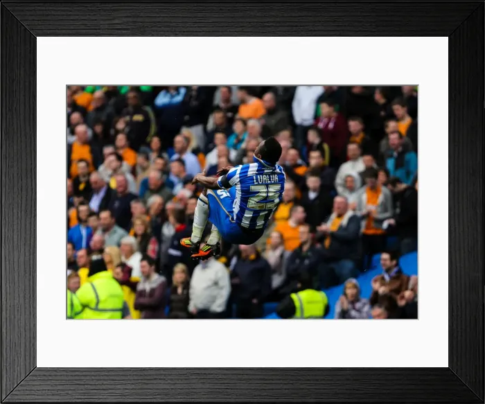 Framed Print : Brighton & Hove Albion vs. Wolves: 2012-13 Home Game Framed Print : Brighton & Hove Albion vs. Wolves: 2012-13 Home Game