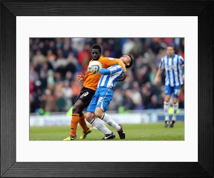 Framed Print : Brighton & Hove Albion vs. Wolves: 2012-13 Home Game Framed Print : Brighton & Hove Albion vs. Wolves: 2012-13 Home Game