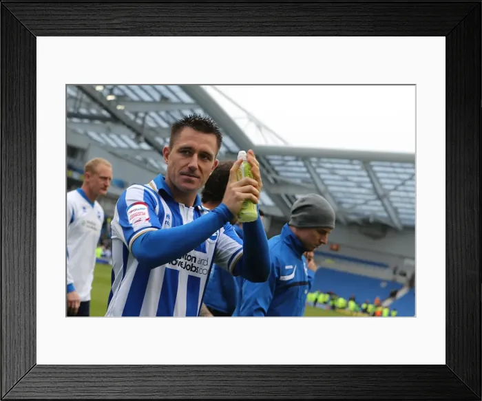 Framed Print : Brighton & Hove Albion vs. Wolves: 2012-13 Home Game
