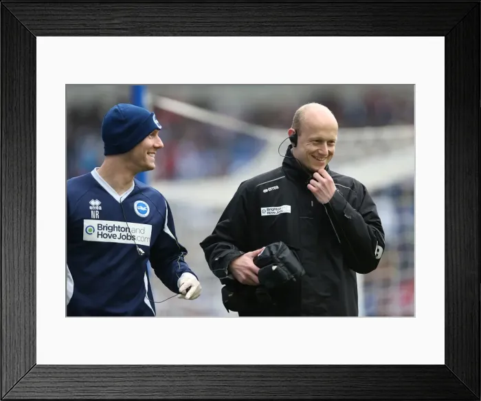 Framed Print : Brighton & Hove Albion vs. Wolves: 2012-13 Home Game Framed Print : Brighton & Hove Albion vs. Wolves: 2012-13 Home Game