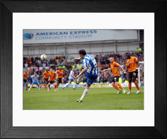 Framed Print : Brighton & Hove Albion vs. Wolves: 2012-13 Home Game Framed Print : Brighton & Hove Albion vs. Wolves: 2012-13 Home Game