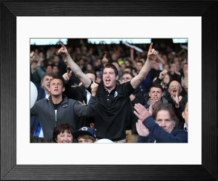 Framed Print : Brighton and Hove Albion FC: Top 10 Unforgettable Away Day Crowd Moments 2012-13 Framed Print : Brighton and Hove Albion FC: Top 10 Unforgettable Away Day Crowd Moments 2012-13