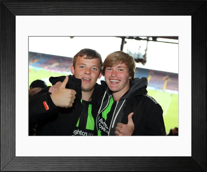 Framed Print : Brighton and Hove Albion FC: A Sea of Supporters - 2012-13 Away Days Framed Print : Brighton and Hove Albion FC: A Sea of Supporters - 2012-13 Away Days