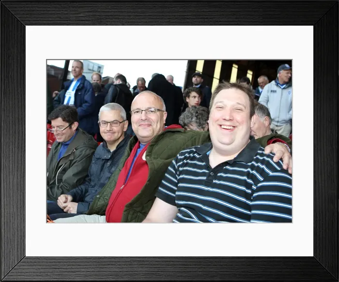 Framed Print : Sea of Seagulls: Brighton & Hove Albion Away Days 2012-13 Framed Print : Sea of Seagulls: Brighton & Hove Albion Away Days 2012-13