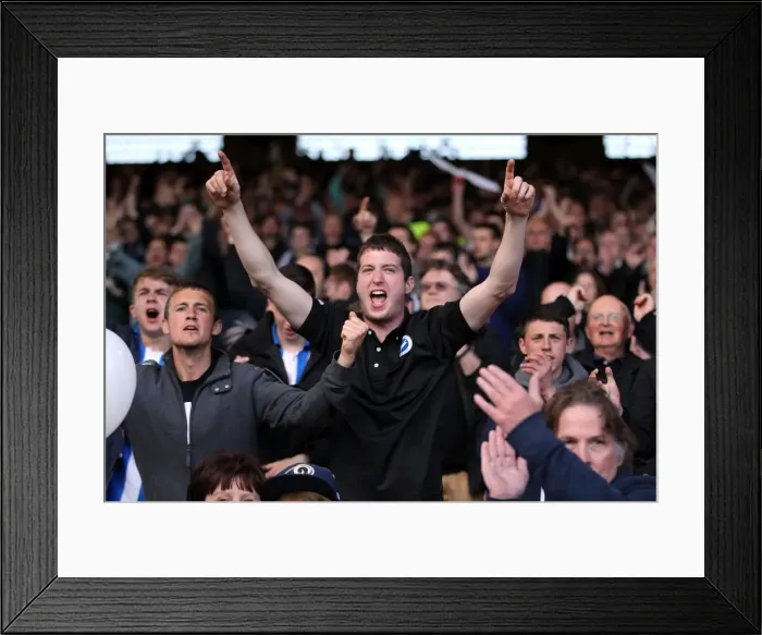 Framed Print : Brighton & Hove Albion vs. Crystal Palace: 2013 Play-Off Semifinal First Leg Framed Print : Brighton & Hove Albion vs. Crystal Palace: 2013 Play-Off Semifinal First Leg