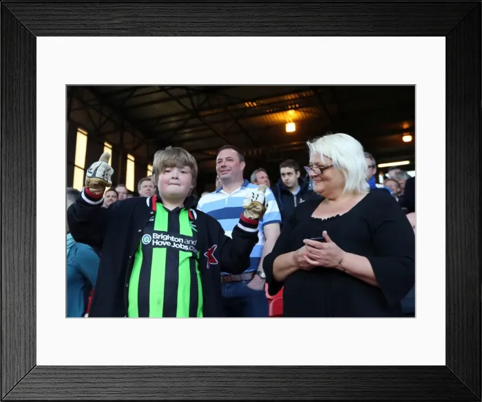 Framed Print : Brighton & Hove Albion vs. Crystal Palace: 2013 Play-Off Semifinal First Leg Framed Print : Brighton & Hove Albion vs. Crystal Palace: 2013 Play-Off Semifinal First Leg