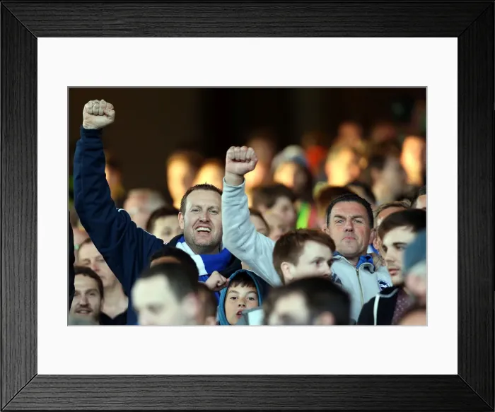 Framed Print : Brighton & Hove Albion vs. Crystal Palace: 2013 Play-Off Semifinal First Leg Framed Print : Brighton & Hove Albion vs. Crystal Palace: 2013 Play-Off Semifinal First Leg
