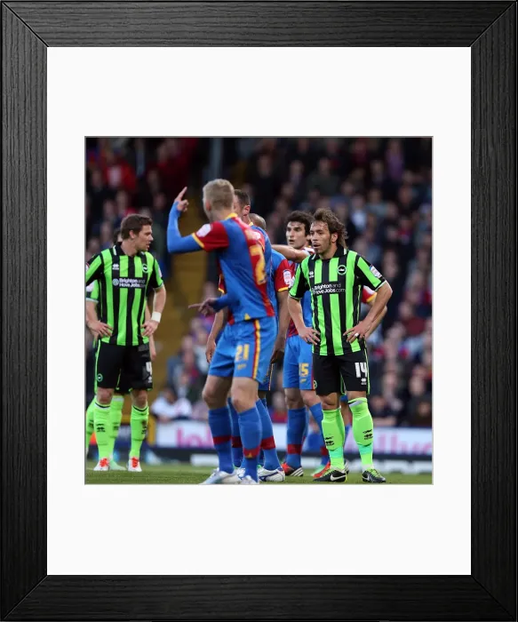 Framed Print : Brighton & Hove Albion vs. Crystal Palace: 2013 Play-Off Semifinal First Leg Framed Print : Brighton & Hove Albion vs. Crystal Palace: 2013 Play-Off Semifinal First Leg