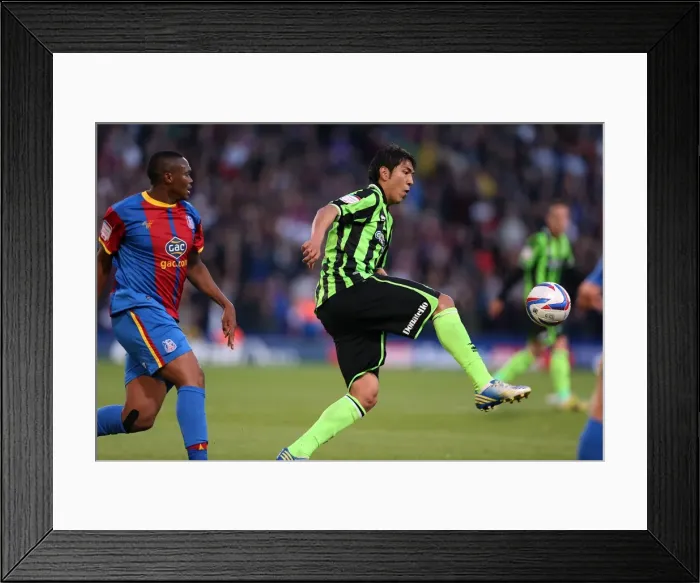 Framed Print : Brighton & Hove Albion vs. Crystal Palace: 2013 Play-Off Semifinal First Leg Framed Print : Brighton & Hove Albion vs. Crystal Palace: 2013 Play-Off Semifinal First Leg