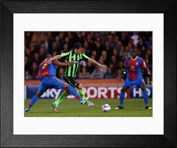 Framed Print : Brighton & Hove Albion vs. Crystal Palace: 2013 Play-Off Semifinal First Leg Framed Print : Brighton & Hove Albion vs. Crystal Palace: 2013 Play-Off Semifinal First Leg