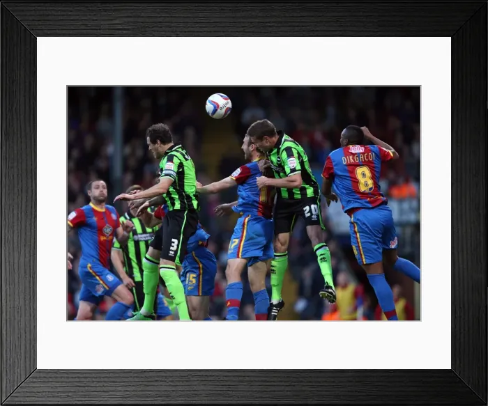 Framed Print : Brighton & Hove Albion vs. Crystal Palace: 2012-13 Play-Off Semifinal First Leg Framed Print : Brighton & Hove Albion vs. Crystal Palace: 2012-13 Play-Off Semifinal First Leg